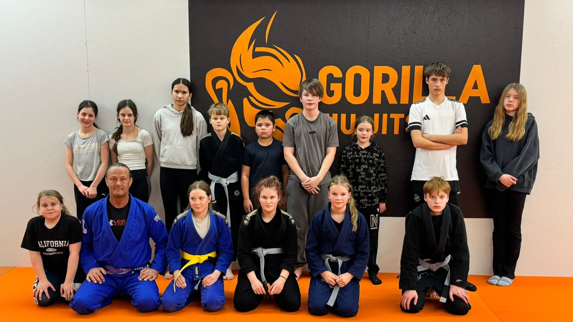 Gorilla Jiu Jitsu sparring practice